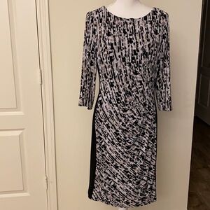 Lauren Ralph Lauren dress three quarter sleeve